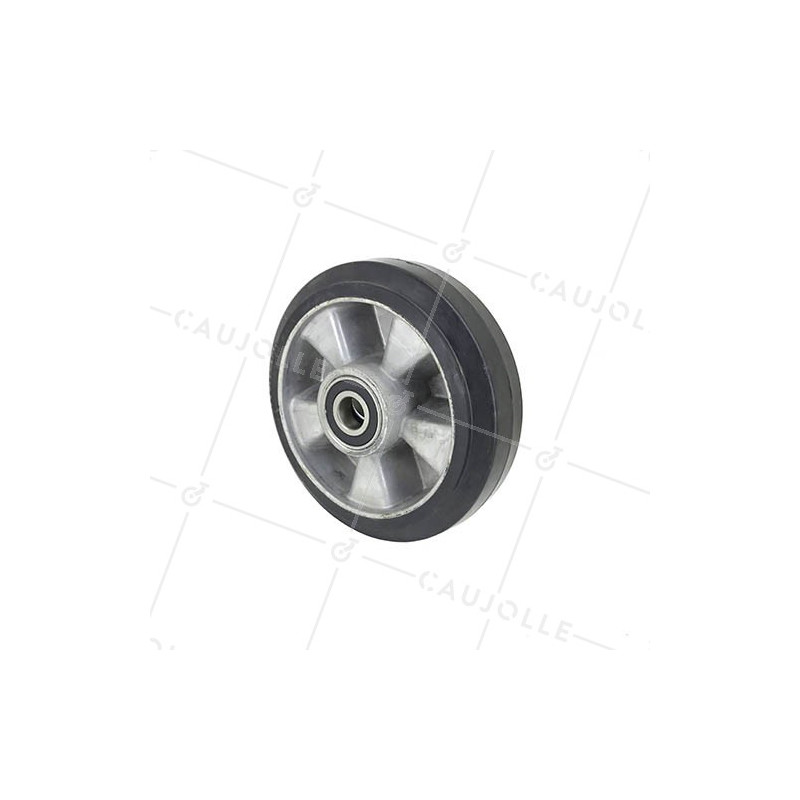Ruota INDUSTRIALE AD ASSORBIMENTO DEGLI URTI DIAMETRO 180 MM ASSE 20 MM S2014