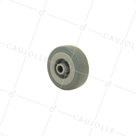 Ruota DI MANUTENZIONE IN GOMMA DIAMETRO 50 MM CARICO 35KG ASSE 8 MM - S2300E 50 COL • Caujolle