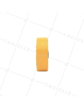 Ruota DI MANUTENZIONE PVC GIALLO DIAMETRO 65 MM ASSE 8 MM S2300E