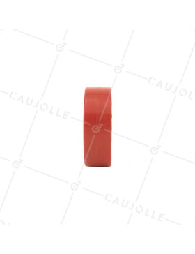 Ruota DI MANUTENZIONE PVC ROSSO DIAMETRO 65 MM ASSE 8 MM S2300E