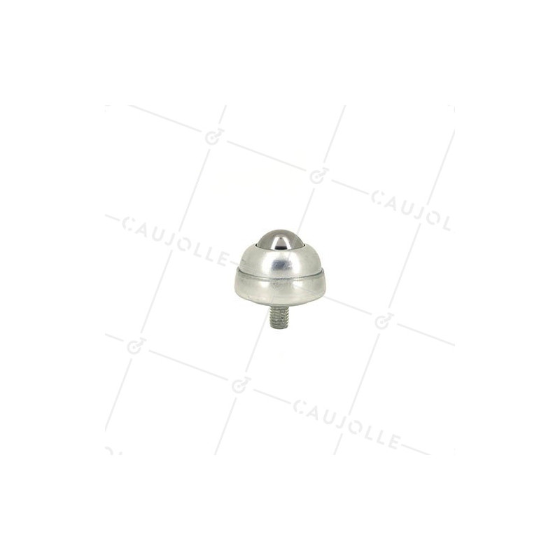 Sfera di manovra con asta filettata di diametro 46 mm