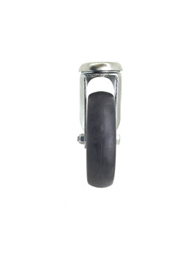 Ruota DI CARRELLO A Cuscinetto A SFERE DIAMETRO 125MM CARICO 80 KG CON FISSAGGIO DA 10 MM - S94 CARRELLO