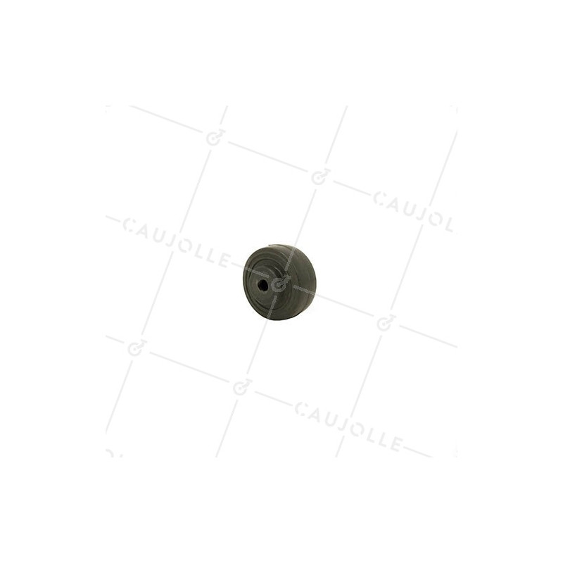 Ruota IN GOMMA DIAMETRO 30 MM ASSE 4 MM S2400