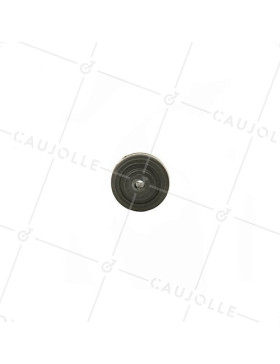 Ruota IN GOMMA DIAMETRO 30 MM ASSE 4 MM S2400