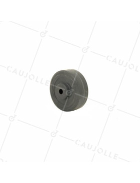 Ruota GOMMA DIAMETRO 42 MM CARICO 20 KG ASSE 5 MM - S2400C 42 A5 • Caujolle