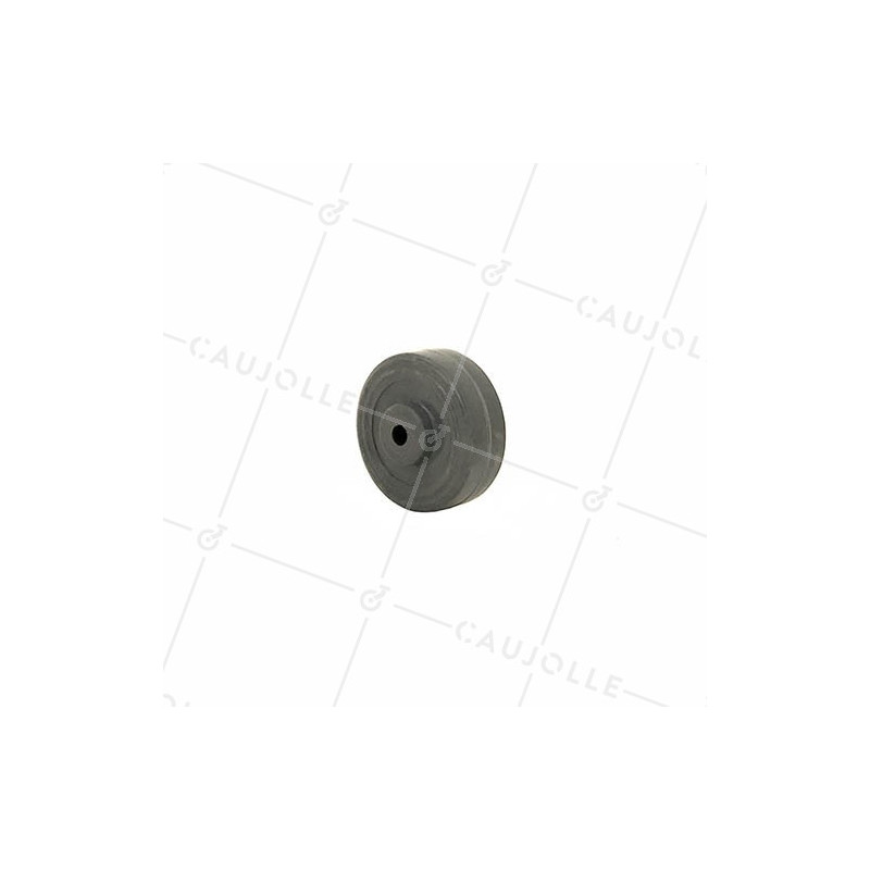 Ruota IN GOMMA DIAMETRO 42 MM ASSE 5 MM S2400
