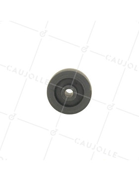 Ruota IN GOMMA DIAMETRO 42 MM ASSE 8 MM S2400
