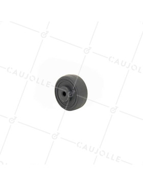 Ruota POLIPROPILENE DIAMETRO 35 MM CARICO 15 KG ASSE 4 MM - S2400P 35 A4 • Caujolle