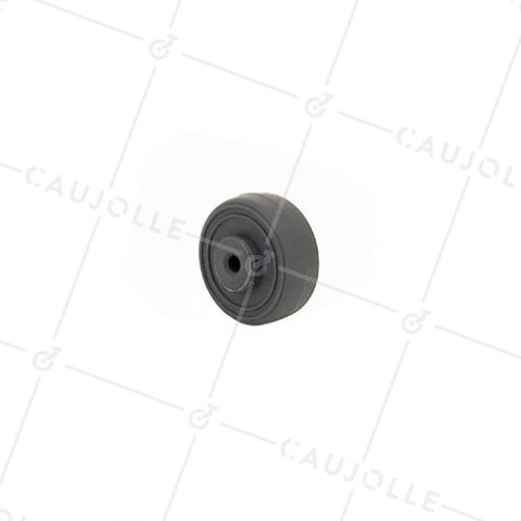 Ruota POLIPROPILENE DIAMETRO 35 MM CARICO 15 KG ASSE 4 MM - S2400P 35 A4 • Caujolle