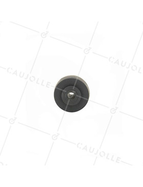 Ruota IN POLIPROPILENE DIAMETRO 30 MM ASSE 6 MM S2400