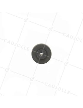 Ruota IN POLIPROPILENE DIAMETRO 30 MM ASSE 4 MM S2400
