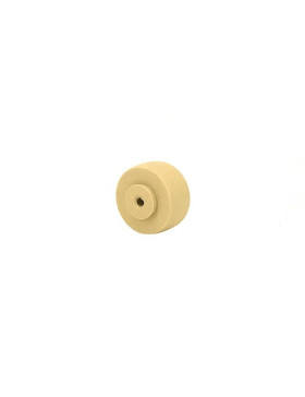 Ruota IN POLIPROPILENE AVORIO DIAMETRO 30 MM ASSE 4 MM S2400
