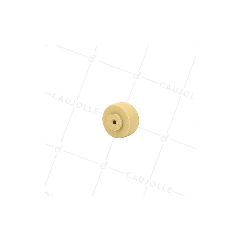 Ruota IN POLIPROPILENE AVORIO DIAMETRO 30 MM ASSE 4 MM S2400