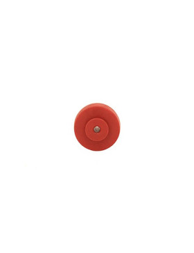 Ruota IN POLIPROPILENE ROSSO DIAMETRO 30 MM ASSE 4 MM S2400