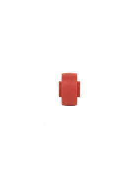 Ruota IN POLIPROPILENE ROSSO DIAMETRO 30 MM ASSE 4 MM S2400