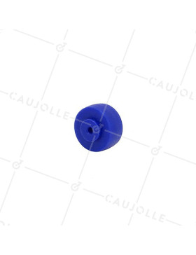 Ruota IN POLIPROPILENE BLU DIAMETRO 30 MM CARICO 15 KG ASSE 4 MM - S2400 • Caujolle