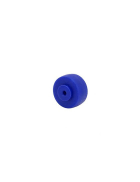 Ruota IN POLIPROPILENE BLU DIAMETRO 30 MM ASSE 4 MM