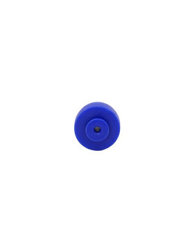 Ruota IN POLIPROPILENE BLU DIAMETRO 30 MM ASSE 4 MM