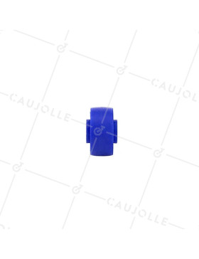 Ruota IN POLIPROPILENE BLU DIAMETRO 30 MM ASSE 4 MM