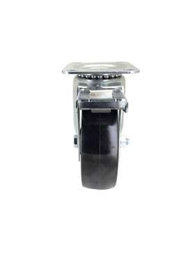 Ruota PIVOTANTE CON FRENO RESISTENTE AL CALORE DIAMETRO 150 MM CARICO 200 KG - S2 270° 150AF