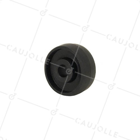 Ruota PLASTICA DIAMETRO 35 MM CARICO 35 KG ASSE 8 MM - GALSOC • Caujolle