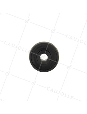 Ruota DIAMETRO 35 MM ASSE 8 MM IN POLIPROPILENE NERO GALSOC