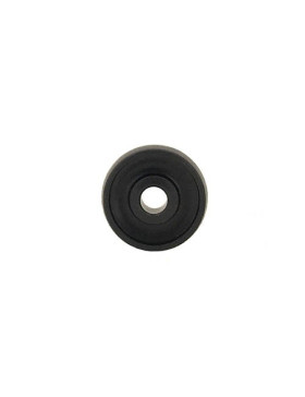 Ruota DIAMETRO 35 MM ASSE 8 MM IN POLIPROPILENE NERO GALSOC