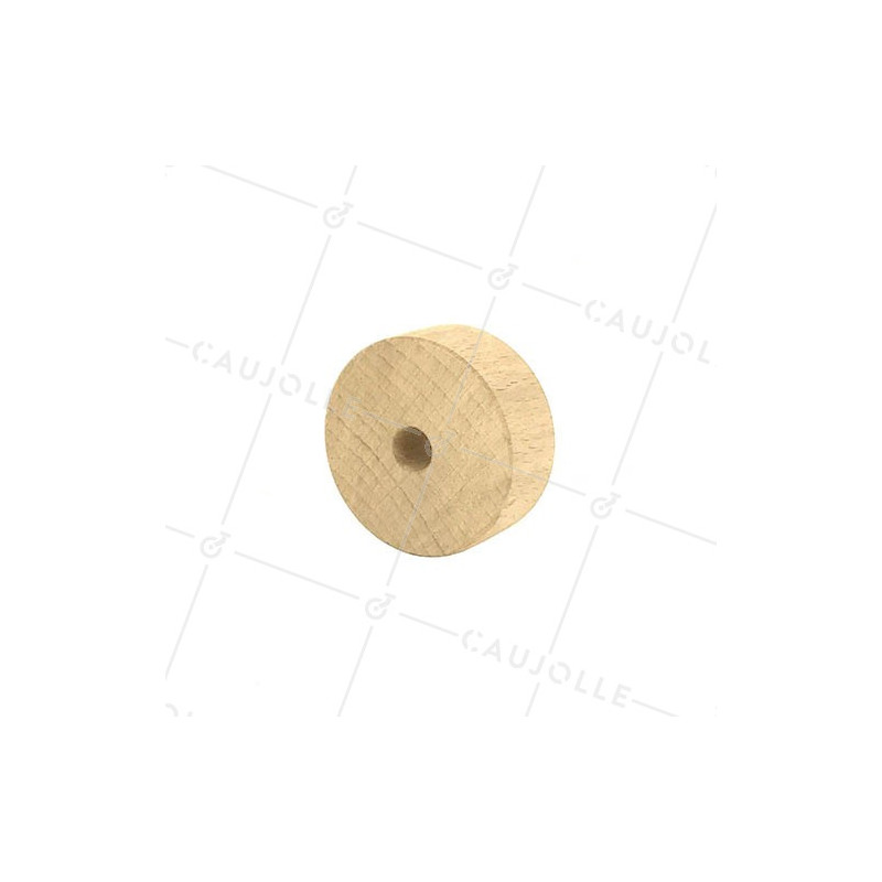 Ruota d'arredamento in legno di diametro 50mm