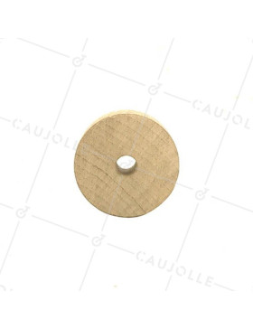 Ruota d'arredamento in legno di diametro 50mm