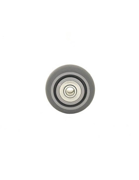 Ruota GOMMA FLESSIBILE CON Cuscinetto A SFERE DIAMETRO 50 MM ASSE 8 MM S15/50RB