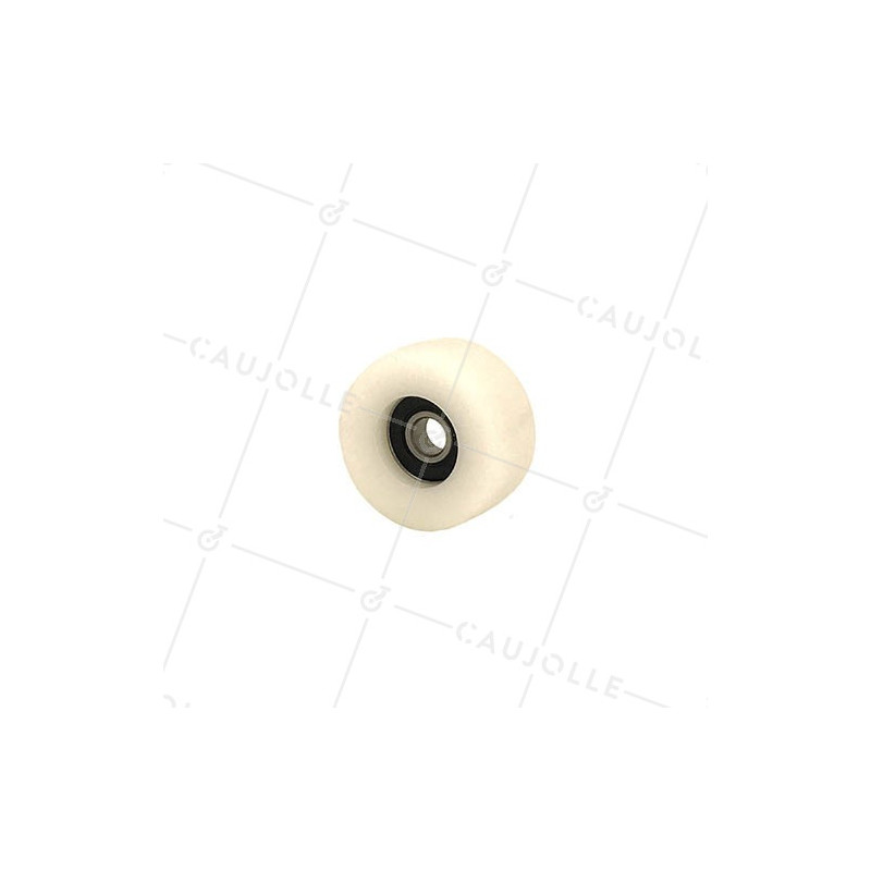 Ruota PER VETRINA SCORREVOLE DIAMETRO 40 MM ASSE 8 MM