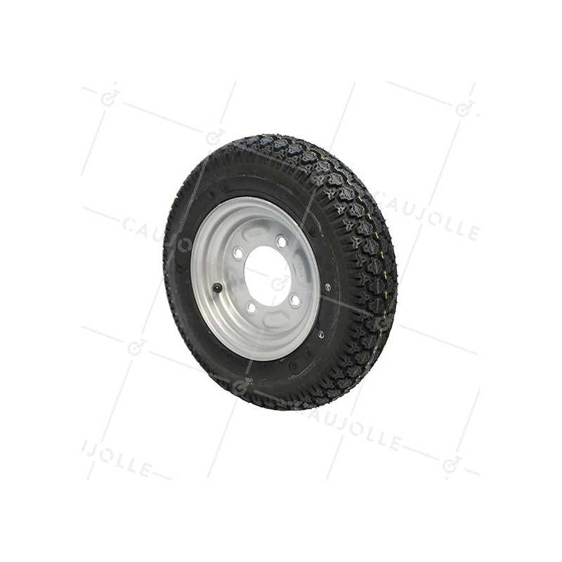 Ruota DI Rimorchio STRADALE DIAMETRO 382 MM CARICO 170 KG ASSE 85 MM S2921