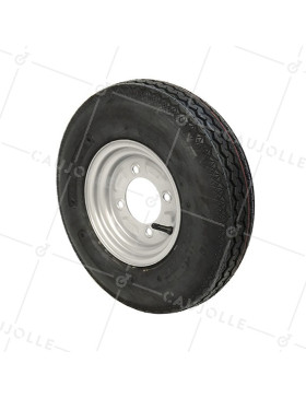 Ruota DI Rimorchio STRADALE PREMIUM DIAMETRO 414 MM CARICO 265KG ASSE 85 MM - S2921 • Caujolle
