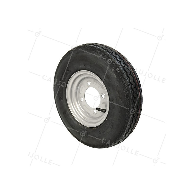 Ruota DI Rimorchio STRADALE PREMIUM DIAMETRO 414 MM CARICO 265KG ASSE 85 MM - S2921
