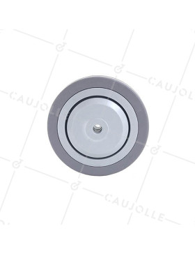 Ruota di movimentazione in gomma con mozzo a sfera diametro 100 mm