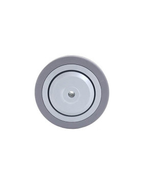 Ruota di movimentazione in gomma con mozzo a sfera diametro 100 mm