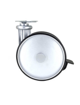 Ruota DESIGN GRIGIO PER DIVANO DIAMETRO 185 MM CARICO 80 KG - TWINNED180P/AF