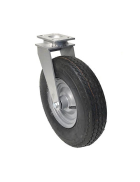 Ruota GONFIABILE DI GRANDI DIMENSIONI DIAMETRO 414 MM CARICO 300 KG - S20-1-400PIV