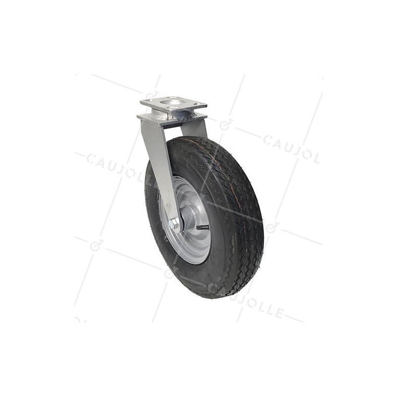 Ruota GONFIABILE DI GRANDI DIMENSIONI DIAMETRO 414 MM CARICO 300 KG - S20-1-400PIV