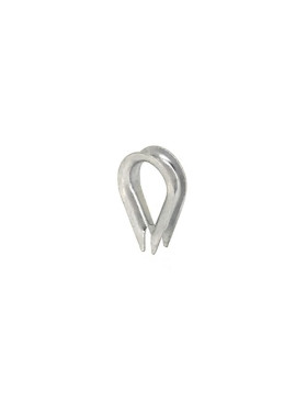 CONNETTORE A FORMA DI CUORE PER CAVO O FUNE DI 4 MM