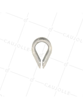 CONNETTORE A FORMA DI CUORE PER CAVO O FUNE DI 4 MM