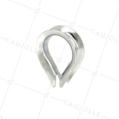 OCCHIO CUORE PER CAVO O FUNE DI 16 MM • Caujolle