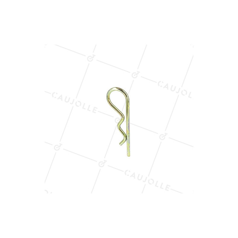 Goupille en acier bichromaté de diamètre 3 mm