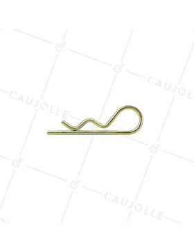 Goupille en acier bichromaté de diamètre 3 mm