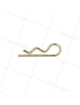 Goupille en acier bichromaté de diamètre 6 mm