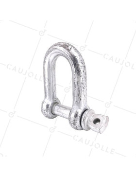 MANIGLIA DIRITTA PER CAVO O CORDA DI 43 MM DI DIAMETRO MASSIMO CARICO 2500 KG - M22 • Caujolle