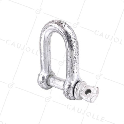 MANIGLIA DIRITTA PER CAVO O CORDA DI 43 MM DI DIAMETRO MASSIMO CARICO 2500 KG - M22 • Caujolle