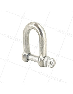 MANIGLIA DIRITTA PER CAVO O CORDA DI 32 MM DI DIAMETRO MASSIMO CARICO 1500 KG - M16 • Caujolle
