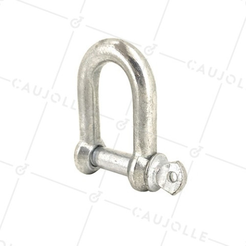 MANIGLIA DIRITTA PER CAVO O CORDA DI 32 MM DI DIAMETRO MASSIMO CARICO 1500 KG - M16 • Caujolle