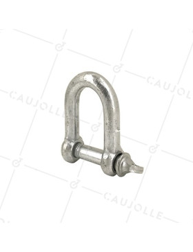 MANIGLIA DIRITTA PER CAVO O FUNE DI DIAMETRO MASSIMO 25 MM CARICO 800 KG - M12 • Caujolle